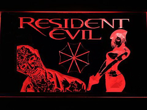 Resident Evil 2 LED Neon Sign